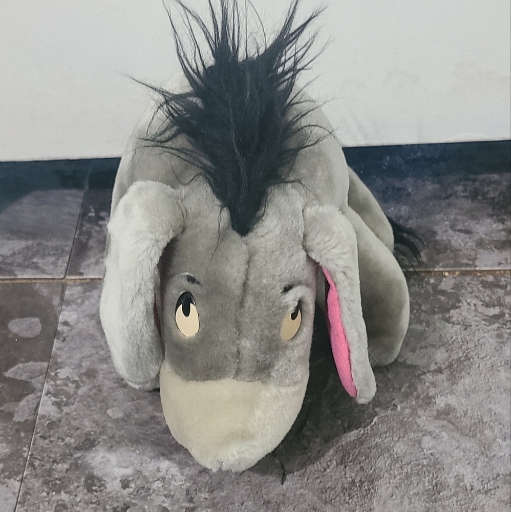 Eeyore Winnie The Pooh Rare "Disney Parks Exclusive" Vintage 10" Plush
